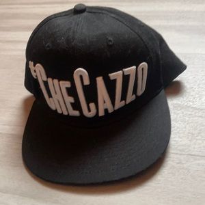 #Che Cazzo black fitted